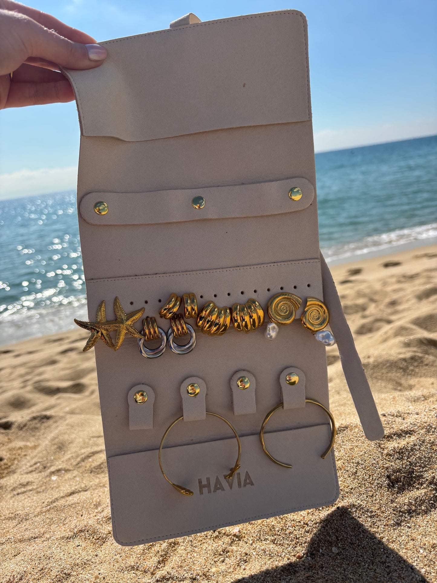 Havia Travel Jewellery Pouch