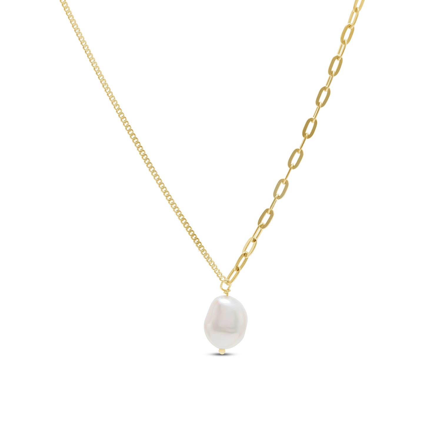 The Textured Pearl in Gold image 0
