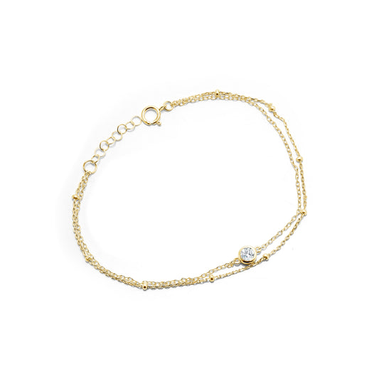 The Solus Bracelet in Gold image 0