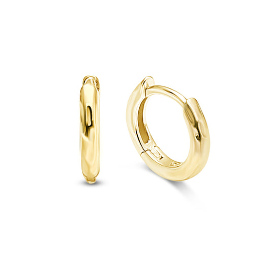 The Hammered Huggie in Gold image 0