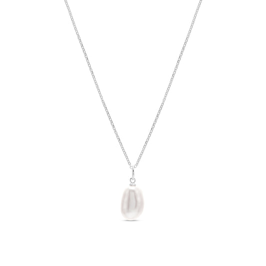 The Pearl Pendant in Silver image 0