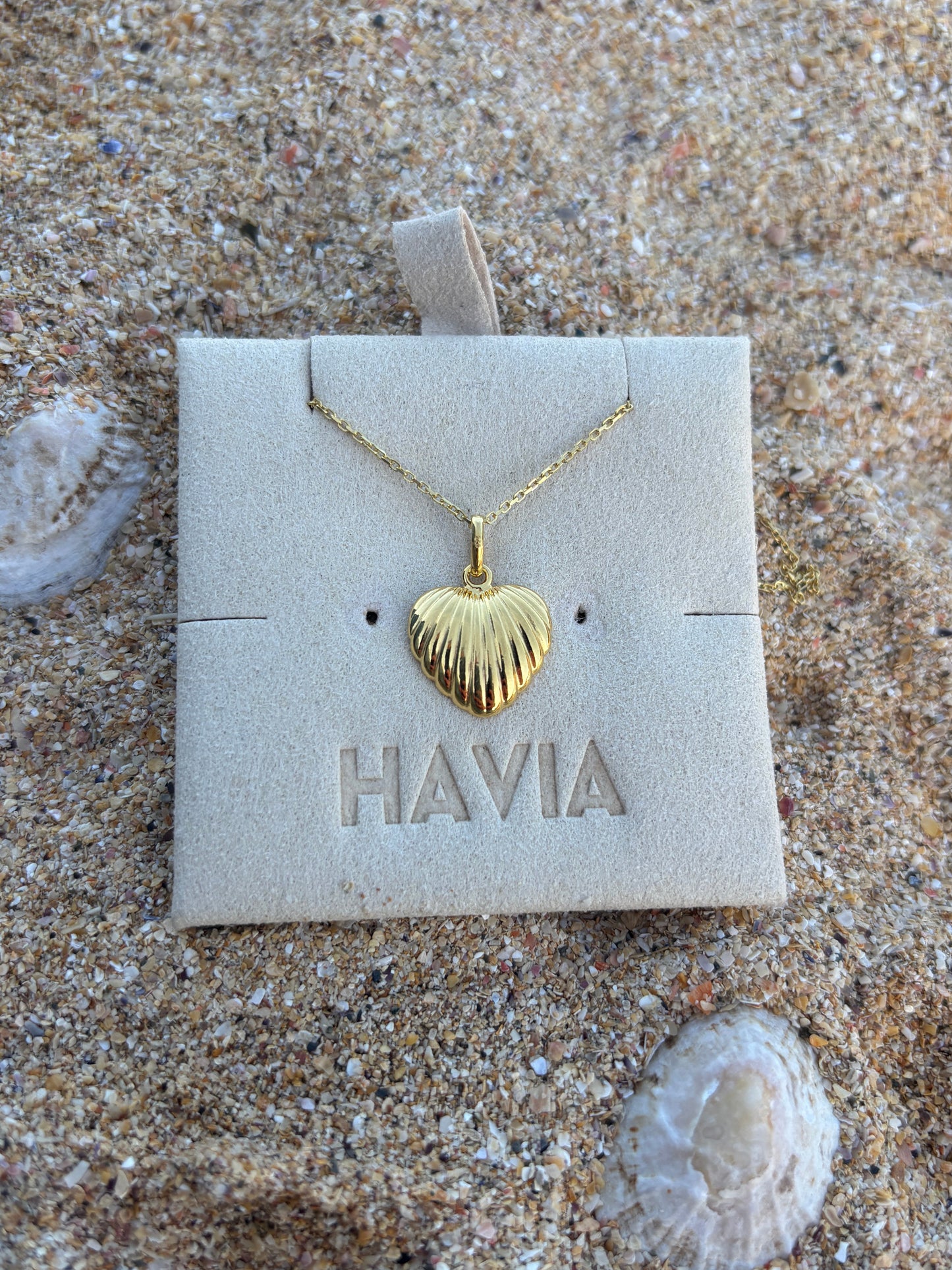 The Shell Heart Necklace