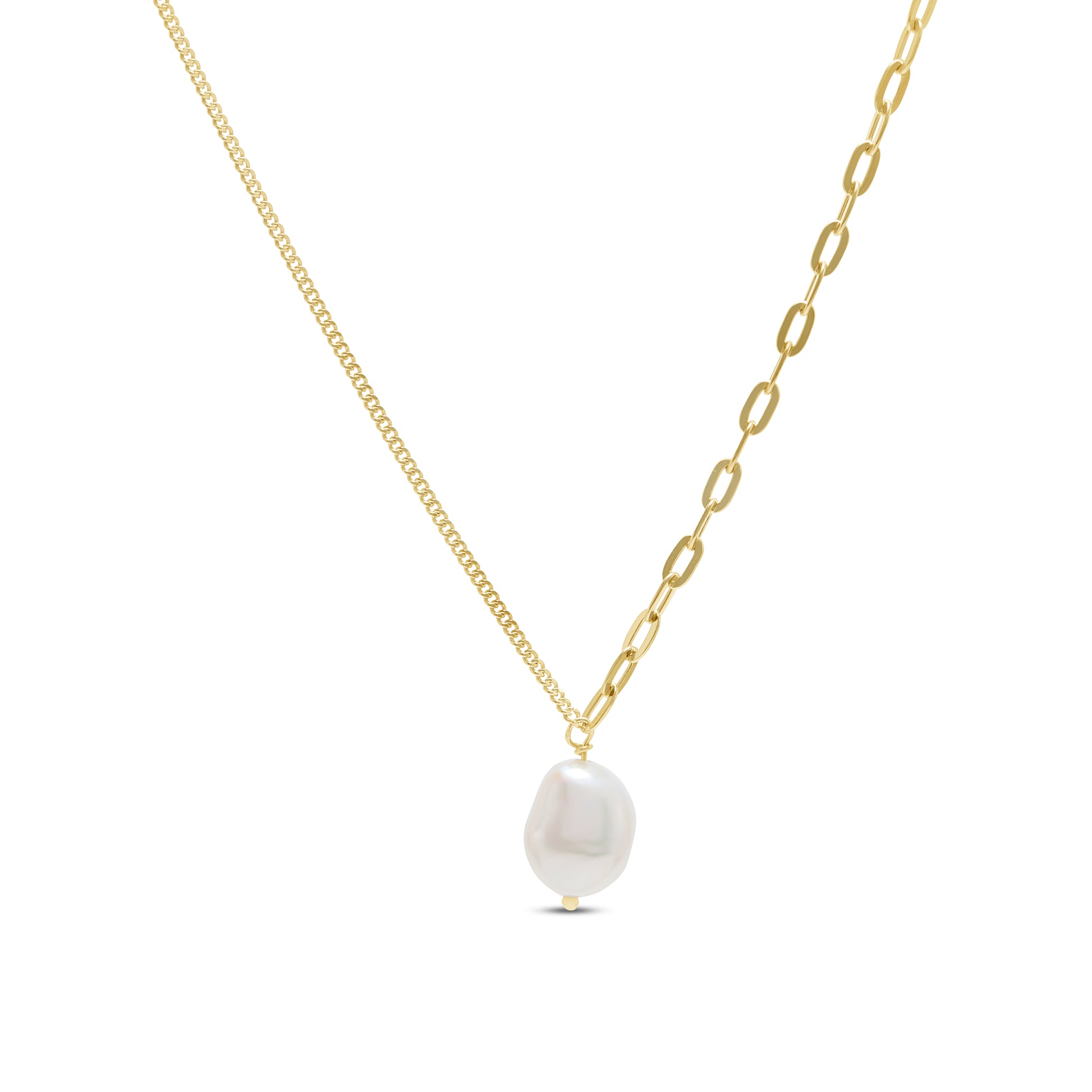 The Textured Pearl in Gold image 0
