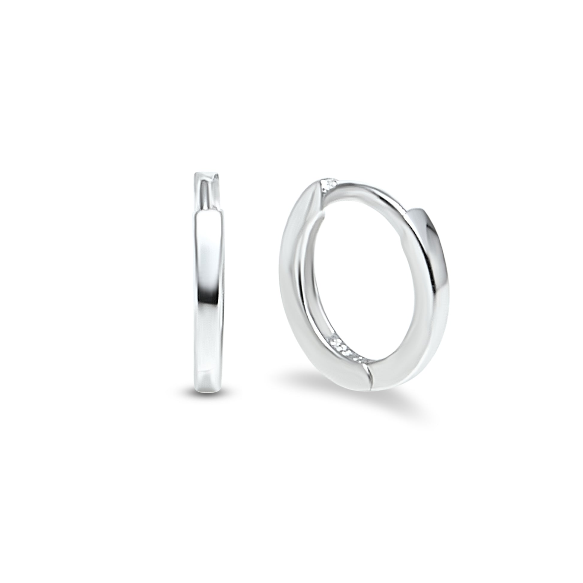 The Everyday Huggie in Silver image 0
